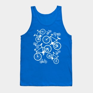 White Bicycles Big and Small Tank Top